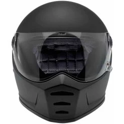 Biltwell Lane Splitter Helmet Solid -HJC Store biltwell lane splitter flat black helmet front 87977.1586044930