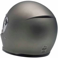 Biltwell Lane Splitter Helmet Solid -HJC Store biltwell lane splitter flat titanium helmet back 62891.1586044958