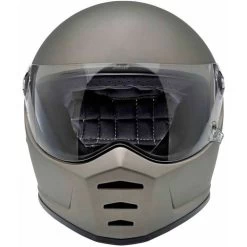 Biltwell Lane Splitter Helmet Solid -HJC Store biltwell lane splitter flat titanium helmet front 17108.1586044952