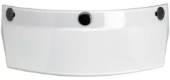 Biltwell Moto Visor -HJC Store biltwell moto visor white front 63461.1519001429
