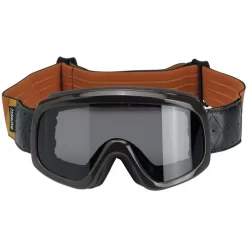 Biltwell Overland 2.0 Goggles -HJC Store biltwell overland 2 goggle tri stripe gold rust brown front 49442.1548318325