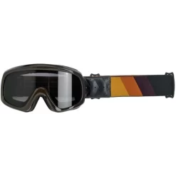 Biltwell Overland 2.0 Goggles -HJC Store biltwell overland 2 goggle tri stripe gold rust brown left 71104.1548318321