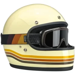 Biltwell Overland 2.0 Goggles -HJC Store biltwell overland 2 goggle tri stripe gold rust brown on gringo helmet 86045.1548318349