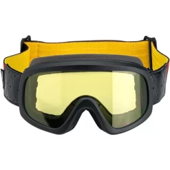 Biltwell Overland 2.0 Goggles -HJC Store biltwell overland 2 goggle tri stripe red yellow orange front 30147.1548318025