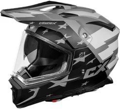 Castle CX200 Liberty Dual Sport Helmet -HJC Store castle cx 200 liberty dual sport helmet matte Charcoal 24530.1674721898