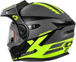 Castle X CX950 Diverge Helmet - Electric Shield 34 Castle X CX950 Diverge Helmet - Electric Shield -HJC Store castle cx950 diverge helmet charcoal black hi vis electric shield back 15073.1637300723