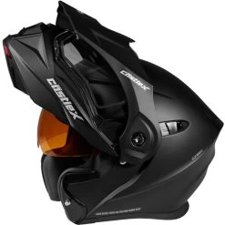 Castle X CX950 Snow Helmet - Dual Shield -HJC Store castle cx950 helmet solid matte black dual shield visor up 99241.1637040158
