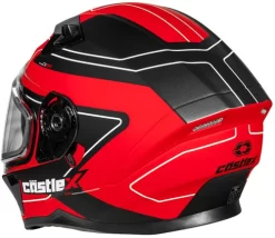 Castle X CX390 Atlas Helmet -HJC Store castle x cx 390 atlas helmet matte red black back 90660.1674722363