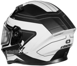 Castle X CX390 Atlas Helmet -HJC Store castle x cx 390 atlas helmet matte white black back 15334.1674722331
