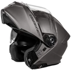 Castle X CX935 Helmet -HJC Store castle x cx 935 helmet matte titanium flip up 03268.1674766450
