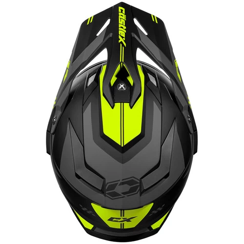 HJC Store -HJC Store castle x cx200 wrath helmet dual shield black hi vis grey top 75270.1667855869 1