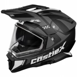 Castle X CX200 Wrath Helmet - Dual Shield -HJC Store castle x cx200 wrath helmet dual shield black white grey 24132.1667725454