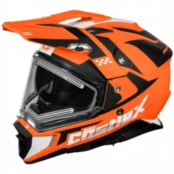 Castle X CX200 Wrath Helmet - Electric Shield -HJC Store castle x cx200 wrath helmet electric shield black orange white 92646.1667450744