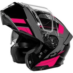 Castle X CX935 Raid Helmet - Dual Shield -HJC Store castle x cx935 raid helmet dual shield black grey pink flip up 36380.1667705949