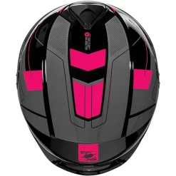 Castle X CX935 Raid Helmet - Electric Shield -HJC Store castle x cx935 raid helmet dual shield black grey pink top 17265.1667708885