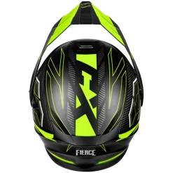Castle X CX950 V2 Fierce Helmet - Dual Shield -HJC Store castle x cx950 v2 fierce helmet dual shield black hi vis top 71445.1667636213