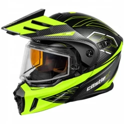 Castle X CX950 V2 Fierce Helmet - Dual Shield -HJC Store castle x cx950 v2 fierce helmet dual shield black hi vis 40464.1667636200
