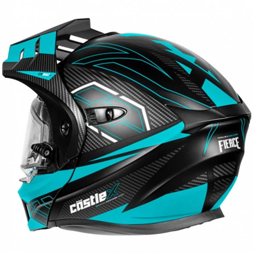 Castle X CX950 V2 Fierce Helmet - Electric Shield 12 Castle X CX950 V2 Fierce Helmet - Electric Shield - Image 12