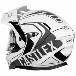 Castle X CX950 V2 Wake Helmet - Electric Shield -HJC Store castle x cx950 v2 wake helmet dual shield black white back 11275.1667433275