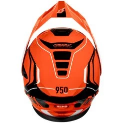 Castle X CX950 V2 Wake Helmet - Dual Shield -HJC Store castle x cx950 v2 wake helmet dual shield orange black white top 95618.1667630374