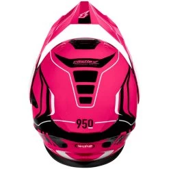 Castle X CX950 V2 Wake Helmet - Electric Shield -HJC Store castle x cx950 v2 wake helmet dual shield pink black white top 02548.1667433412