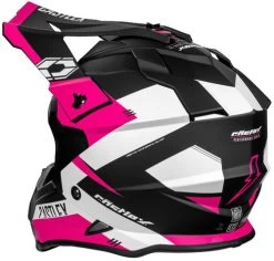 Castle X Mode MX Corsa Helmet -HJC Store castle x mode mx corsa helmet matte pink glo back 19876.1674684687
