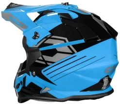 Castle X Youth Mode MX Sector Helmet 23 Castle X Youth Mode MX Sector Helmet -HJC Store castle x youth mode mx sector helmet blue back 07340.1674863731