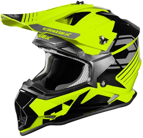 Castle X Youth Mode MX Sector Helmet 16 Castle X Youth Mode MX Sector Helmet - Image 16