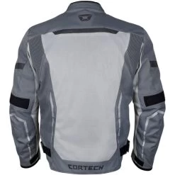 Cortech Aero-Flo Air Mens Jacket -HJC Store cortech aero flo air jacket black gray back 49712.1675816763