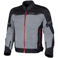 Cortech Aero-Flo Air Mens Jacket -HJC Store cortech aero flo air jacket black red front left 96363.1675816763