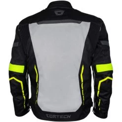 Cortech Aero-Flo Air Mens Jacket -HJC Store cortech aero flo air jacket hi vis black back 93103.1675816763