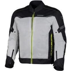 Cortech Aero-Flo Air Mens Jacket -HJC Store cortech aero flo air jacket hi vis black front left 04354.1675816763
