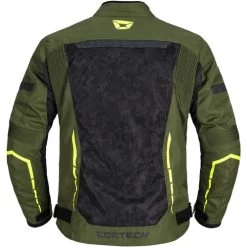 Cortech Aero-Flo Air Mens Jacket -HJC Store cortech aero flo air jacket olive camo hi vis back 56273.1675816763