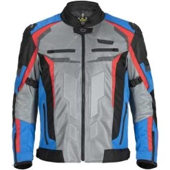Cortech Hyper-Flo Air Mens Jacket -HJC Store cortech hyper flo air mens jacket black red gun front 70597.1675818925