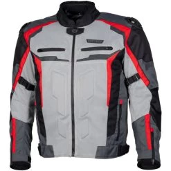 Cortech Hyper-Flo Air Mens Jacket -HJC Store cortech hyper flo air mens jacket red gray front 09337.1675818924