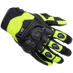 Cortech Hyper-Flo Air Mens Gloves -HJC Store cortech mens hyperflo gloves hi vis front 62572.1676072027