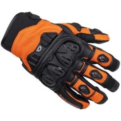 Cortech Hyper-Flo Air Mens Gloves -HJC Store cortech mens hyperflo gloves orange front 59403.1676072084