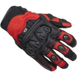 Cortech Hyper-Flo Air Mens Gloves -HJC Store cortech mens hyperflo gloves red front 76307.1676072071