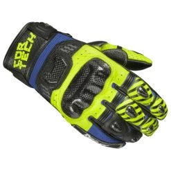 Cortech Revo Sport ST Mens Gloves 14 Cortech Revo Sport ST Mens Gloves -HJC Store cortech mens revo sport st gloves blue hi viz front 75083.1675826932