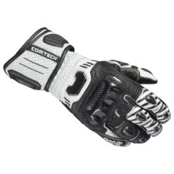 Cortech Revo Sport RR Womens Gloves 8 Cortech Revo Sport RR Womens Gloves -HJC Store cortech womens revo sport rr gloves black white front 12367.1675826745