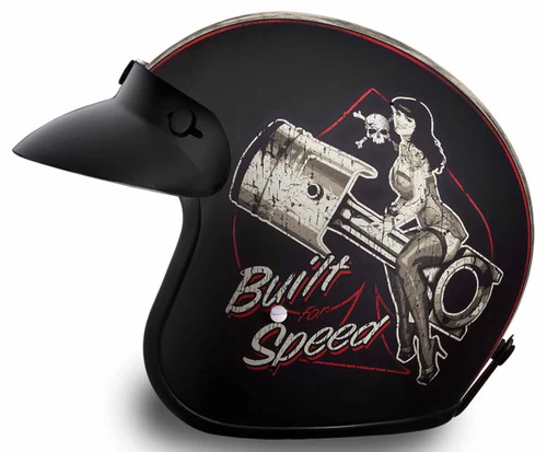 Daytona Cruiser Helmet Built For Speed 4 Daytona Cruiser Helmet Built For Speed - Image 4