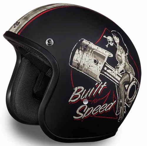 Daytona Cruiser Helmet Built For Speed 3 Daytona Cruiser Helmet Built For Speed - Image 3