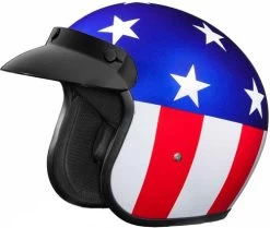 Daytona Cruiser Helmet Captain America -HJC Store daytona cruiser captain america helmet 03278.1643737627