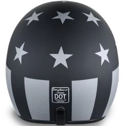Daytona Cruiser Helmet Captain America -HJC Store daytona cruiser captain america stealth helmet back 00797.1630474320