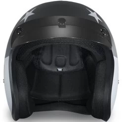 Daytona Cruiser Helmet Captain America -HJC Store daytona cruiser captain america stealth helmet front 26240.1630474296