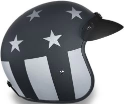 Daytona Cruiser Helmet Captain America -HJC Store daytona cruiser captain america stealth helmet right 42732.1630474310