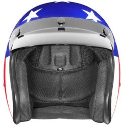 Daytona Cruiser Helmet Captain America -HJC Store daytona cruiser helmet captain america front 12090.1630474345