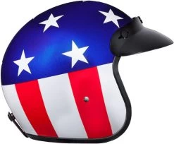 Daytona Cruiser Helmet Captain America -HJC Store daytona cruiser helmet captain america right 48858.1630474352