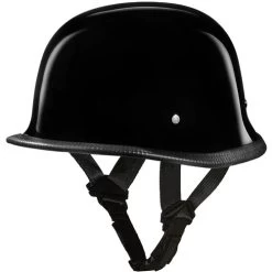 Daytona German Helmet DOT Hi-Gloss Black