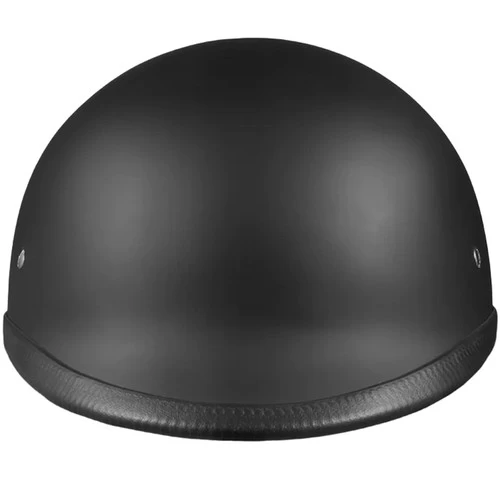 Daytona Hawk DOT Helmet Dull Black 2 Daytona Hawk DOT Helmet Dull Black - Image 2
